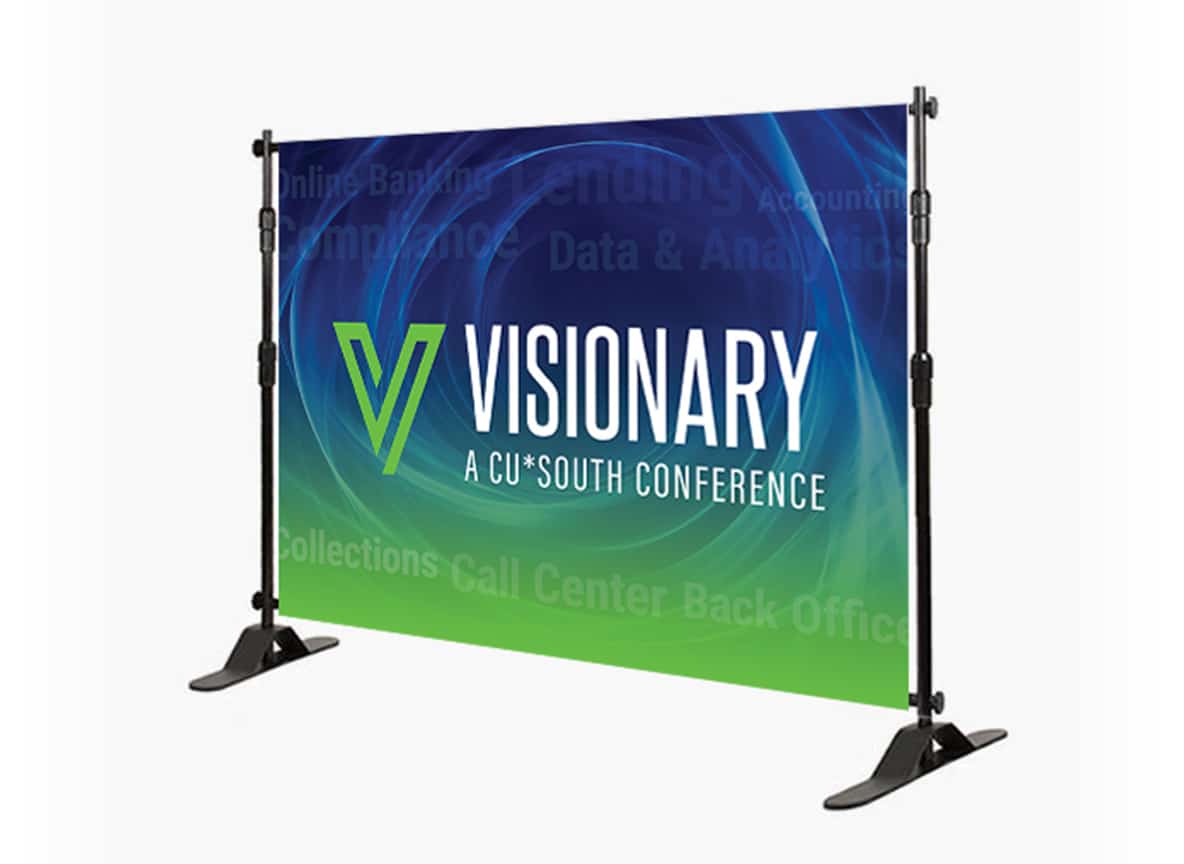 Retractable Banner Stand - Visionary Conference